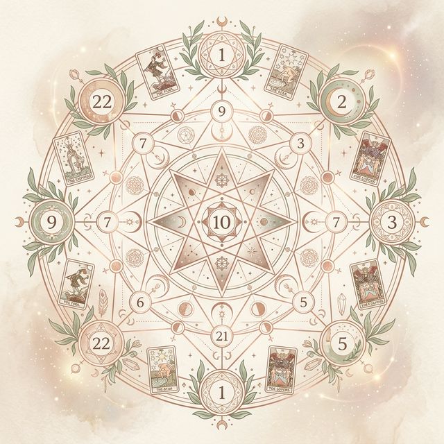 Пример матрицы судьбы